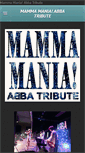 Mobile Screenshot of mammamaniaabbatribute.com